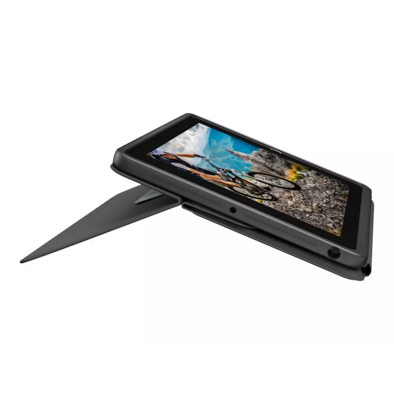 Logitech Rugged Folio - QWERTY - španielska - 1,8 cm - 1,2 mm - Apple - iPad (10. generácia) Model: A2696 - A2757 - A2777