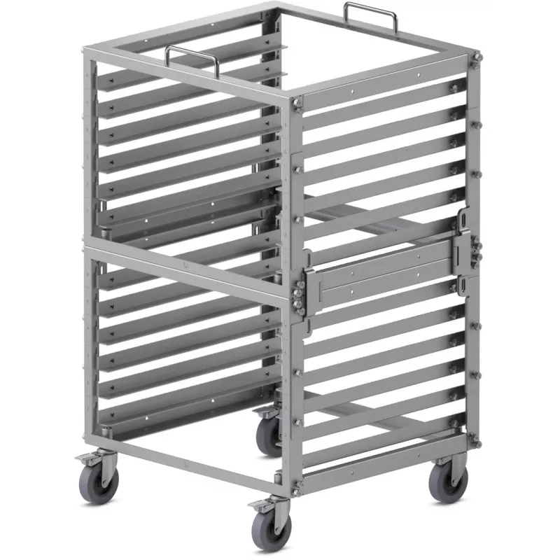 Sada na stohovanie do racku Ubiquiti UACC-Rack-Stacking-Kit 12U strieborná