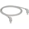 Sieťový kábel DeLOCK 85877 Cat6a S/FTP 1m sivý