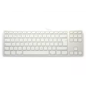 Hliníková klávesnica Mac Tenkeyless strieborná