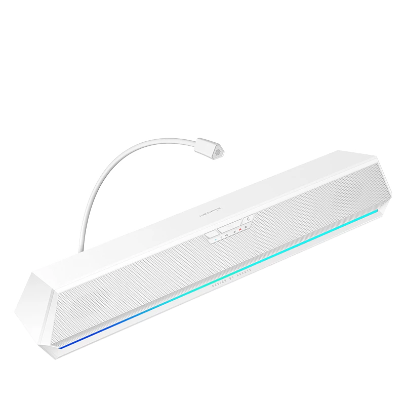 Edifier 7.1 Surround Herný reproduktor | G1500 BAR | Bluetooth | Biela | Bezdrôtové pripojenie
