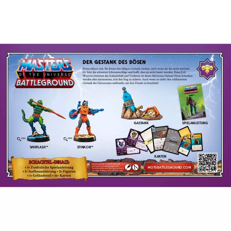 Masters of the Universe: Battleground Wave 3 - Evil Warriors frakcia, rozšírenie doskovej hry