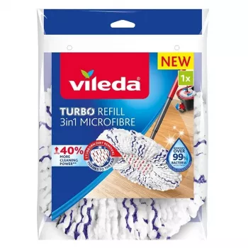 Vileda TURBO 3in1 mikrovláknová náhrada na mop, 1 ks