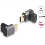 USB adaptér DeLOCK 60059 40 Gbit/s USB Type-C PD 3.0 100 W zahnutý