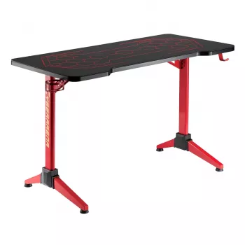 Herný stôl MACLEAN RS163 RGB LED, veľká pracovná plocha, max. zaťaženie 100 kg, max. výška 760 mm