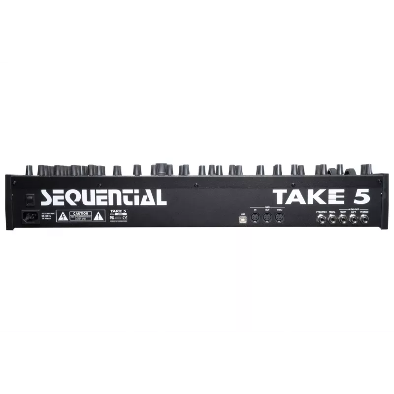 Analógový polyfonický syntetizátor Sequential Take 5 (SEQ 3500) – hardvérový poly-synth