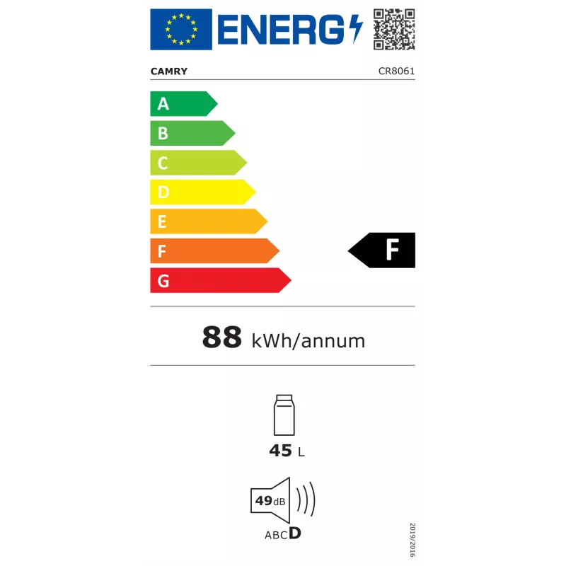 Camry CR 8061 chladiaca taška sivá, biela 45 L elektrická
