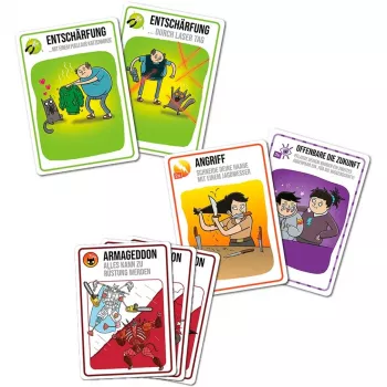 Exploding Kittens - Dobro proti zlu, kartová hra