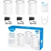 Cudy M3000 balenie 3 ks Mesh Wi-Fi systém dvojpásmový (2,4 GHz / 5 GHz) Wi-Fi 6 (802.11ax) sivá, biela 1 interná