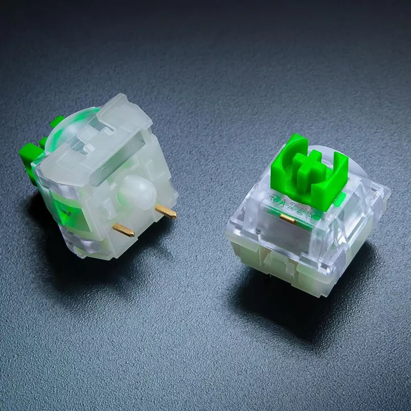 Klávesový spínač Razer RC21-02040200-R3M1 zelený priehľadný 36 kusov