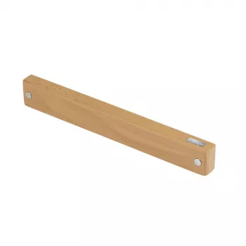 Magnetická lišta na nože artelegno 49L buk 50 cm — nástenný držiak na nože