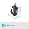 Ponorné čerpadlo GARDENA 09018-47 — 550 W motor na odstraňovanie a odvádzanie vody