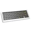 Ducky Outlaw 65 klávesnica univerzálna USB US-angličtina strieborná