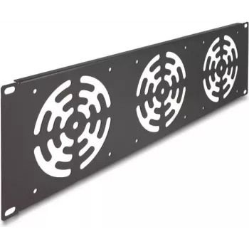 Ventilačný panel DeLOCK 66747 sivý kov 19