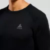 Odlo BL TOP okrúhly výstrih dlhý rukáv ACTIVE WARM ECO pánske tričko, veľkosť M, čierna