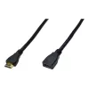 HDMI predlžovací kábel Digitus AK-330201-020-S 2m