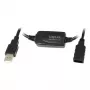 LogiLink UA0143 USB kábel USB 2.0 USB-A konektor samec na konektor samica 10,00 m čierny