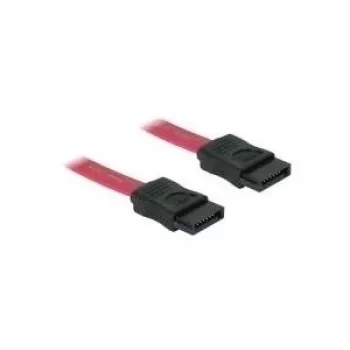 SATA kábel DeLOCK 84208 0,5 m červený