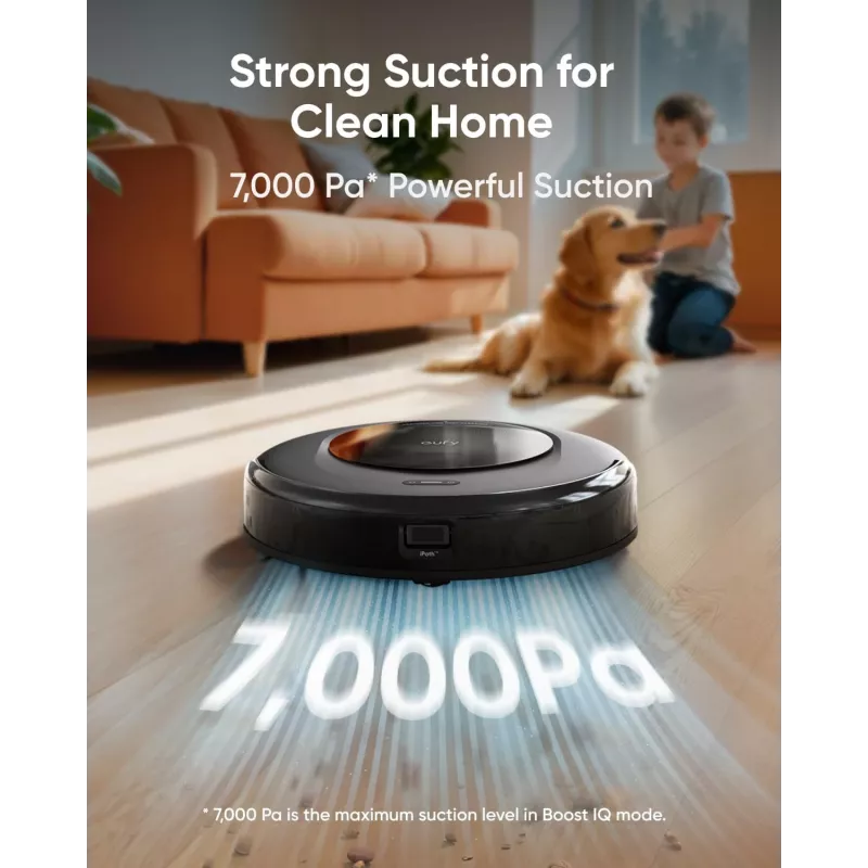 Anker Eufy | vysávač robot s all-in-one stanicou | Omni C20 | mokré&suché | 7000 Pa | sivý