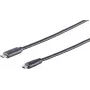 USB kábel S/CONN 77144-1.8 1,8 m USB-C Mini-USB-B čierny