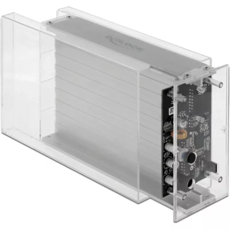 Puzdro na HDD/SSD DeLOCK 42624 priehľadné 2,5/3,5 palca