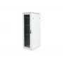DIGITUS 36HE Unique sieťový rozvádzač 600x800mm sklenené dvere sivý