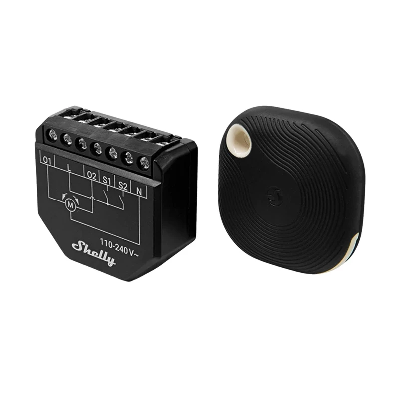 WiFi ovládanie rolety Shelly Shutter BLU (Shelly_Shutter_BLU_1) Bluetooth tlačidlo, odolné puzdro