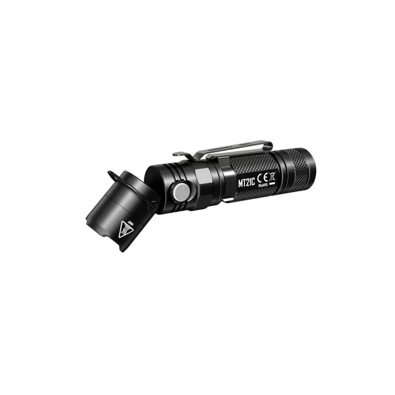 Ručná baterka Nitecore MT21C, 1000 lm, 131 mm, 103,5 g, akceptuje 18650 alebo CR123, čierna