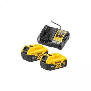 Sada batérie a nabíjačky DeWALT DCB1104P2 18 V 5,0 Ah (2 batérie, nabíjačka)