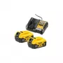Sada batérie a nabíjačky DeWALT DCB1104P2 18 V 5,0 Ah (2 batérie, nabíjačka)