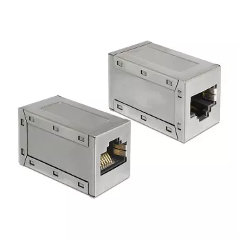 Káblový adaptér DeLOCK 86088 RJ45 sivý