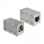Káblový adaptér DeLOCK 86088 RJ45 sivý