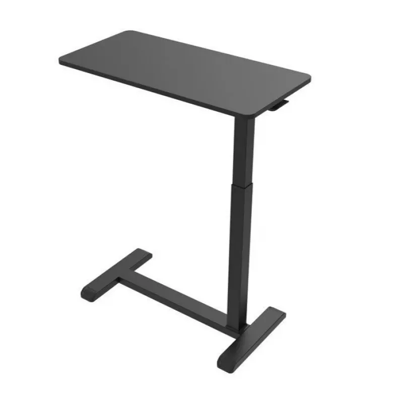 Rovný počítačový stôl Gembird TVS-DESK-02-BK čierny drevotrieska