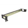 Panel na lištu DeLOCK 67031 čierny kov 19 inch 482,6 mm