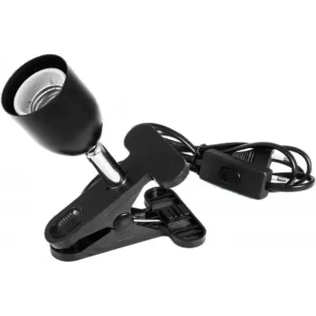 Objímka lampy Eurolite 9460120N kov plast čierna 143 mm 1,4 m kábel