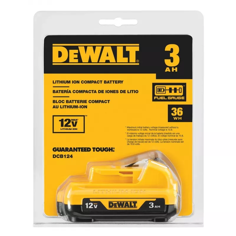 DeWALT DCB124-XJ batéria a nabíjačka pre bezdrôtové náradie