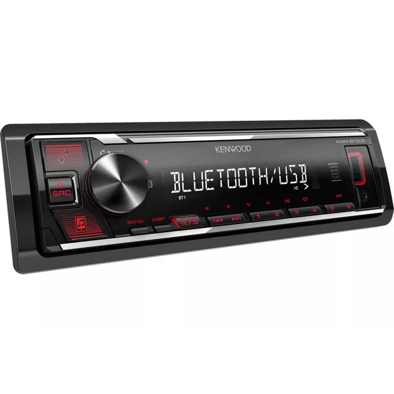 Car Media Receiver Kenwood KMM-BT209 Bluetooth 200 W čierna