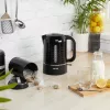 Elektrická rýchlovarná kanvica Petra 1,7 l 3 kW čierna