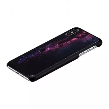 Puzdro na telefón iKins pre iPhone XS Max — milky way čierna