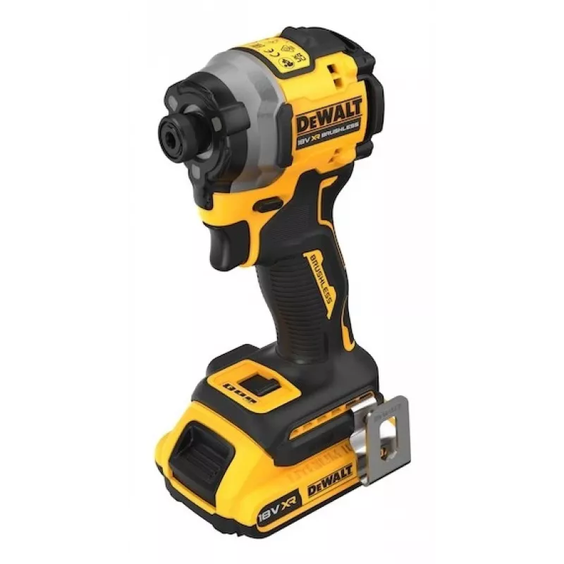 18v rázový uťahovák 3 stupne; 208nm; kufor; 2x2ah