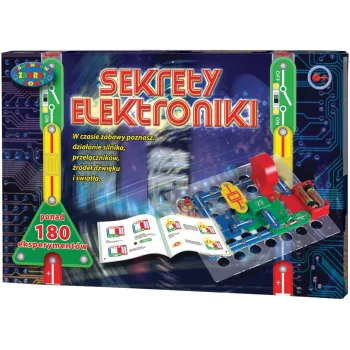 Vzdelávacia elektronická stavebnica Dromader Science Kit Secrets ZD-9551 — 180 experimentov