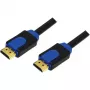 HDMI kábel LogiLink CHB1102 2m Type A čierny/modrý, 8,16 Gbit/s