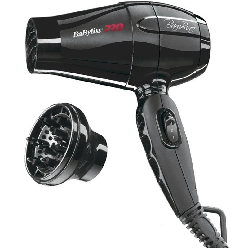 Sušič vlasov BaByliss PRO BamBino BAB5510E cestovný sušič vlasov kompaktný ľahký