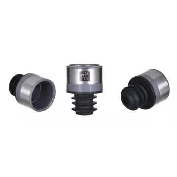 Pumpa na konzerváciu vína ZWILLING FRESH & SAVE – hlava pumpy pre vákuové zátky, sivá, Ø 3 cm, výška 40 mm, sada s 3 kusmi