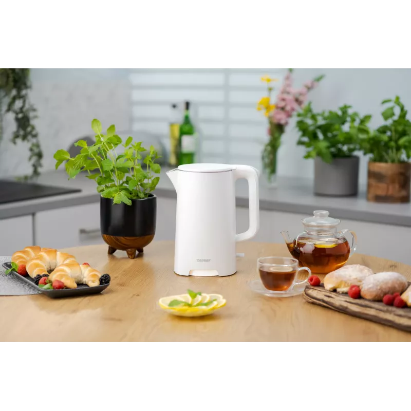Rýchlovarná kanvica Zelmer 1,7 L 2200 W strieborná