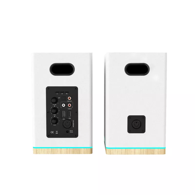 Blaupunkt BS60WH LED policové reproduktory, Bluetooth, HDMI ARC, biele