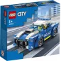 LEGO 60312 City Police Car hračka pre deti od 5 rokov s minifigúrkou policajta malý darček nápad dobrodružná séria prenasledovacie vozidlo stavebnica Singl