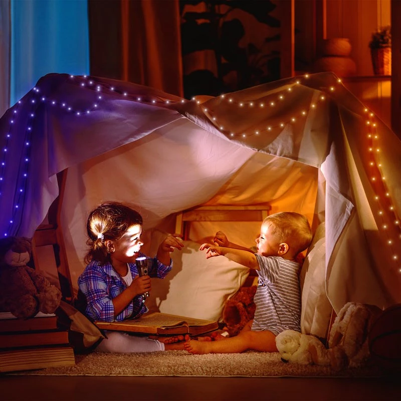 LED girlanda Twinkly TWD200STP-TEU viacfarebný vnútorný pás, rozostup 5 cm, IP20, priehľadný kábel