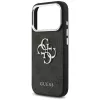 GUESS | Hardcase 4G | Zadný kryt | iPhone 17 Pro Max | Apple | Ekologická koža/PC/Plast/TPU | Čierna