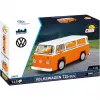 Modelová stavebnica Cobi Volkswagen T2b autobus oranžový, mierka 1:35, stavebnica